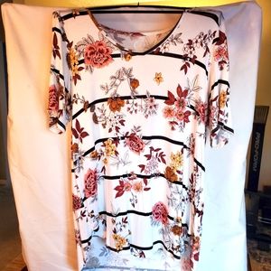 Maurice's 24/7 tunic length tee